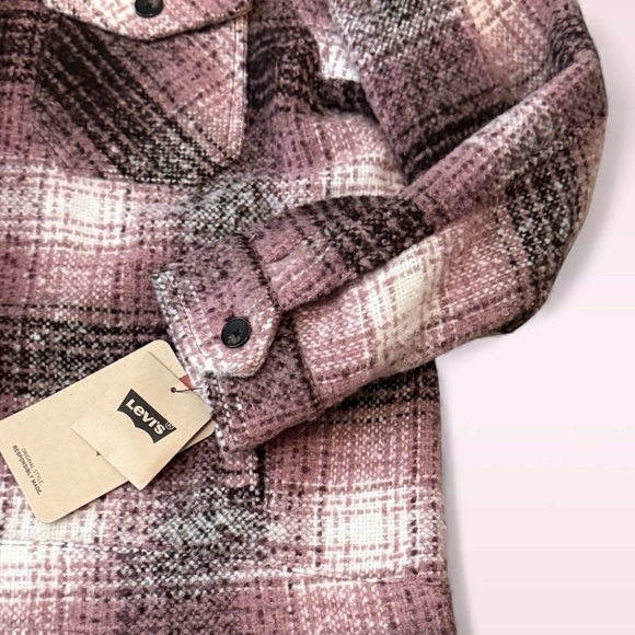 Women’s Plaid Tweed Jacket NWT - Picture 7 of 7